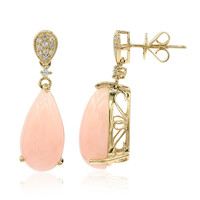 Orecchini in oro con Opale Rosa (CIRARI)