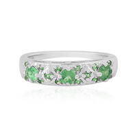 Anello in argento con Tsavorite