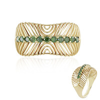 Anello in oro con Diamante Verde I2 (Ornaments by de Melo)