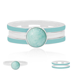 Anello in argento con Amazzonite