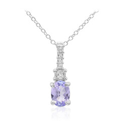 Collana in argento con Tanzanite