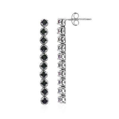 Orecchini in argento con Quarzo Mistico