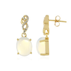 Orecchini in argento con Opale di Welo