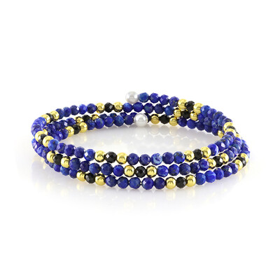 Bracciale in acciaio con Spinello Nero (Riya)