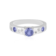 Anello in argento con Tanzanite