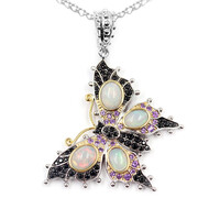 Collana in argento con Opale di Welo (Dallas Prince Designs)