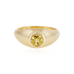 Anello in argento con Berillo Giallo