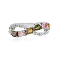 Anello in argento con Tormalina