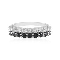 Anello in argento con Spinello Nero