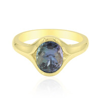 Anello in oro con Tanzanite (non riscaldata)
