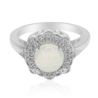 Anello in argento con Opale di Welo