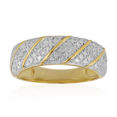 Anello in argento con Diamante I3 (I)