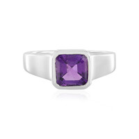 Anello in argento con Ametista Siberiana