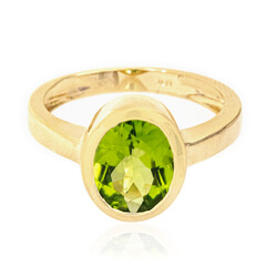 Anello in oro con Peridoto