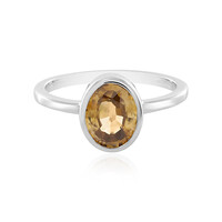 Anello in argento con Zircone Mandarino