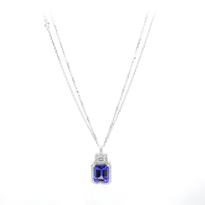 Collana in oro con Tanzanite AAA (CIRARI)