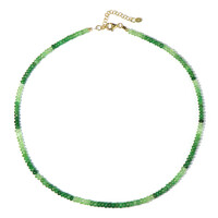 Collana in argento con Tsavorite del Kenya