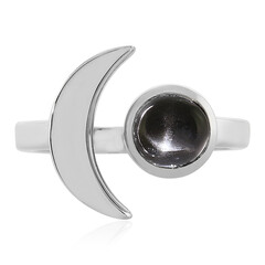 Anello in argento con Diopside Stellato d'India