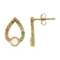 Orecchini in oro con Opale di Welo (Adela Gold)