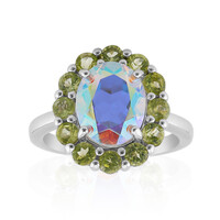Anello in argento con Quarzo Moonlight