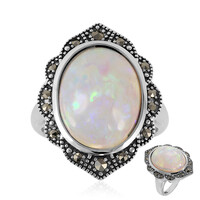 Anello in argento con Opale di Welo (Annette classic)