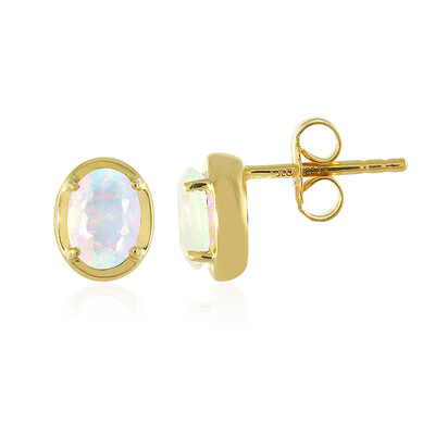 Orecchini in argento con Opale di Welo