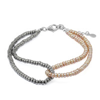Bracciale in argento con Ematite Nera (TPC)