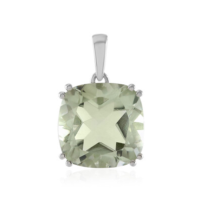 Ciondolo in argento con Ametista Verde