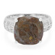 Anello in argento con Quarzo Dinosauro