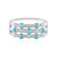 Anello in argento con Turchese Sleeping Beauty