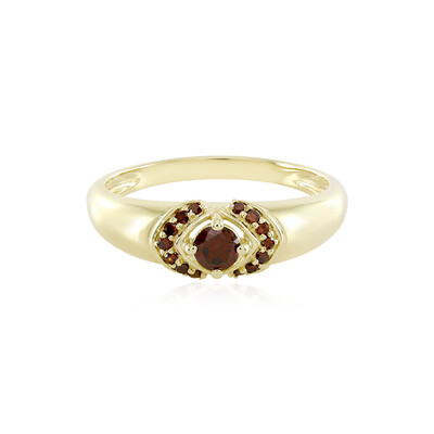 Anello in oro con Diamante Rosso PK