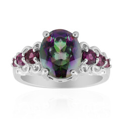 Anello in argento con Quarzo Mistico