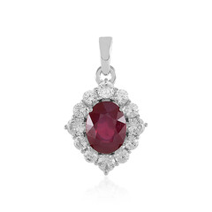 Ciondolo in argento con Rubino Bemainty