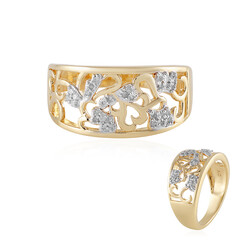 Anello in argento con Diamante I3 (J)