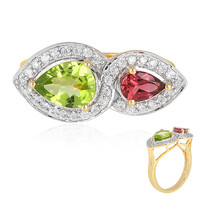 Anello in argento con Peridoto
