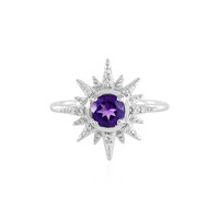 Anello in argento con Ametista