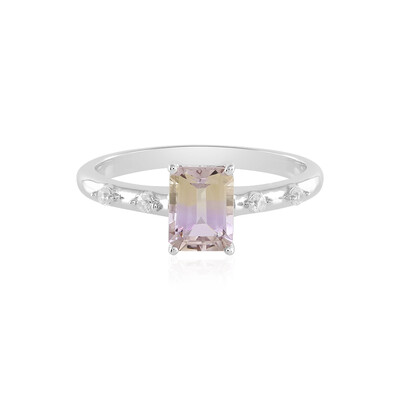 Anello in argento con Ametrina