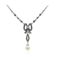 Collana in argento con Perla di Acqua Dolce