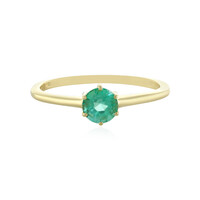 Anello in oro con Smeraldo Russo