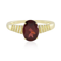 Anello in argento con Granato Mozambico