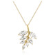 Collana in argento con Topazio Bianco
