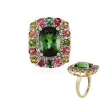 Anello in oro con Tormalina Santa Rosa (D'vyere)