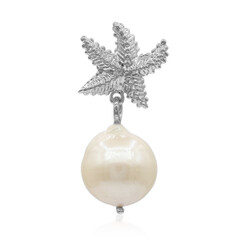 Ciondolo in argento con Perla di Acqua Dolce (TPC)