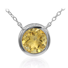 Collana in argento con Citrino
