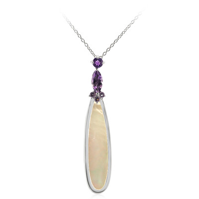 Collana in argento con Madreperla