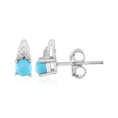 Orecchini in argento con Turchese