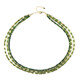 Collana in argento con Tormalina Verde (Riya)