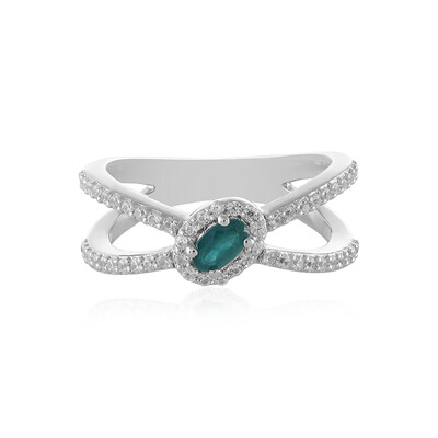 Anello in argento con Grandidierite