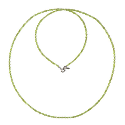 Collana in argento con Peridoto