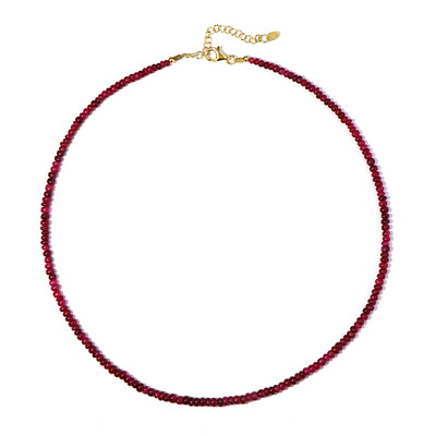 Collana in argento con Rubino del Madagascar